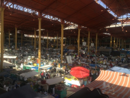 A giant market that we wandered into